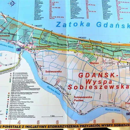 Fala Na Wyspie Oda ve Kahvaltı Gdansk